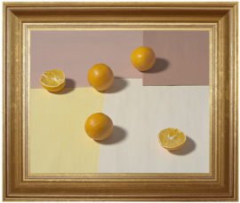 0-composition-avec-quatre-oranges-dont-une-coupee