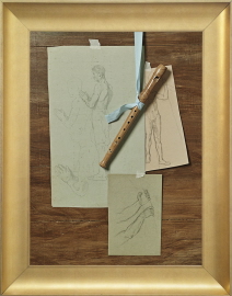 trompe-l-oeil-avec-flute-a-bec-et-croquis-d-hommes-nus_sdi1692